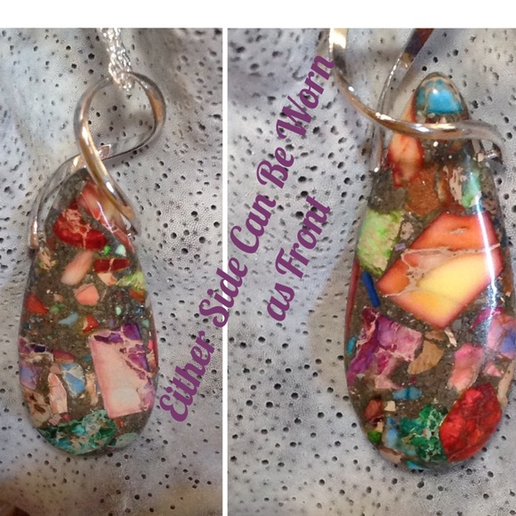 Handcrafted Jewelry - Sea Sediment Jasper Agate Necklace